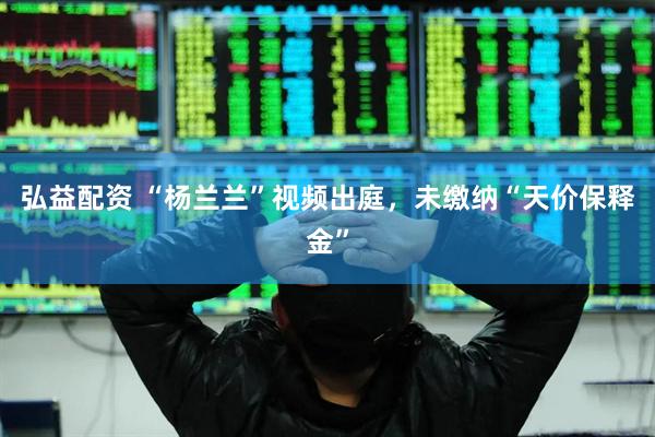 弘益配资 “杨兰兰”视频出庭，未缴纳“天价保释金”