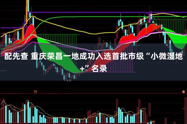 配先查 重庆荣昌一地成功入选首批市级“小微湿地+”名录